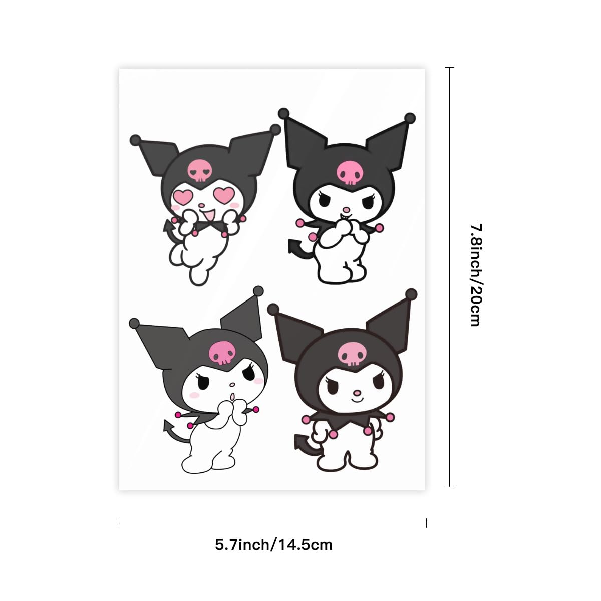 くろみキーホルダーとキャラクターステッカーセット Amazon.co.jp: クロミ ステッカーセット 50枚 かわいい防水